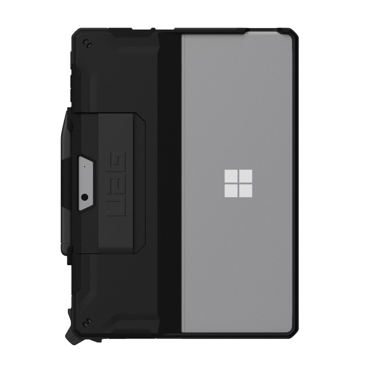 Urban Armor Gear Microsoft Surface Pro 9/10 Scout w/ handstrap, Black in de groep COMPUTERS & RANDAPPARATUUR / Laptops & accessoires / Computertassen / Tot 17 inch bij TP E-commerce Nordic AB (C65180)