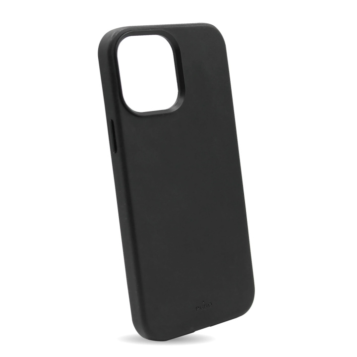 Puro iPhone 13 Pro SKY Cover Leather Look, Black in de groep SMARTPHONE & TABLETS / Mobielbescherming / Apple / iPhone 13 Pro bij TP E-commerce Nordic AB (C65292)