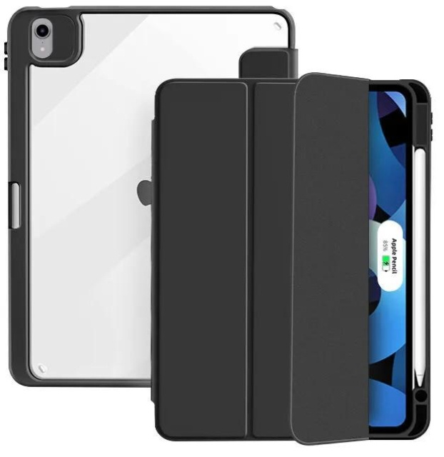 Puro iPad Mini 6th gen 2021 Zeta Smart Case, Black in de groep SMARTPHONE & TABLETS / Tablet bescherming / Apple iPad bij TP E-commerce Nordic AB (C65304)