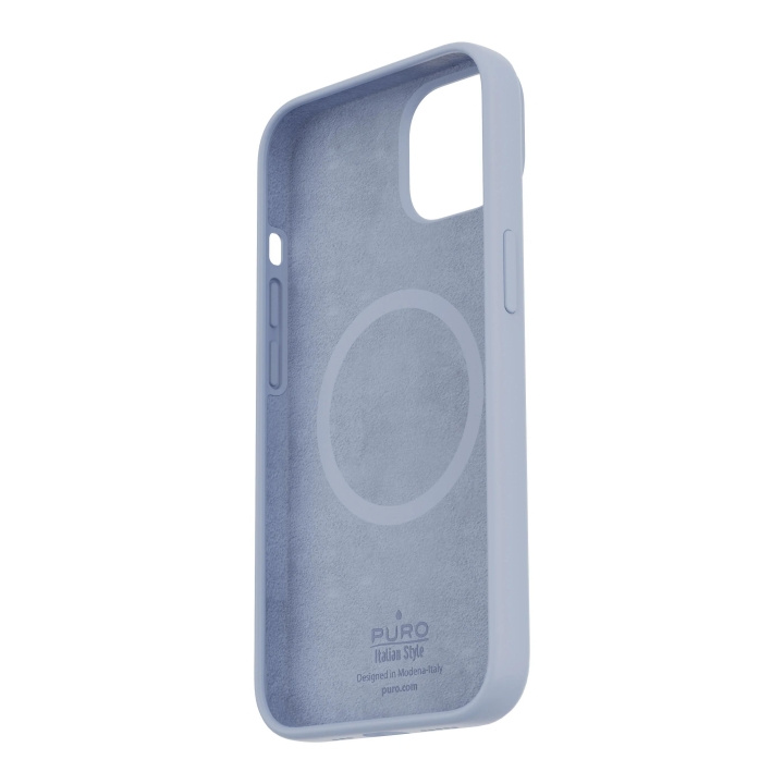 Puro iPhone 14 Plus Icon Mag, Light Blue in de groep SMARTPHONE & TABLETS / Mobielbescherming / Apple / iPhone 14 bij TP E-commerce Nordic AB (C65307)