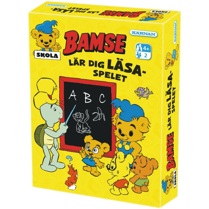 Kärnan Bamse Lär dig läsa-spelet in de groep SPEELGOED, KINDER- & BABYPRODUCTEN / Speelgoed / Bordspellen / Kinderspellen bij TP E-commerce Nordic AB (C65352)