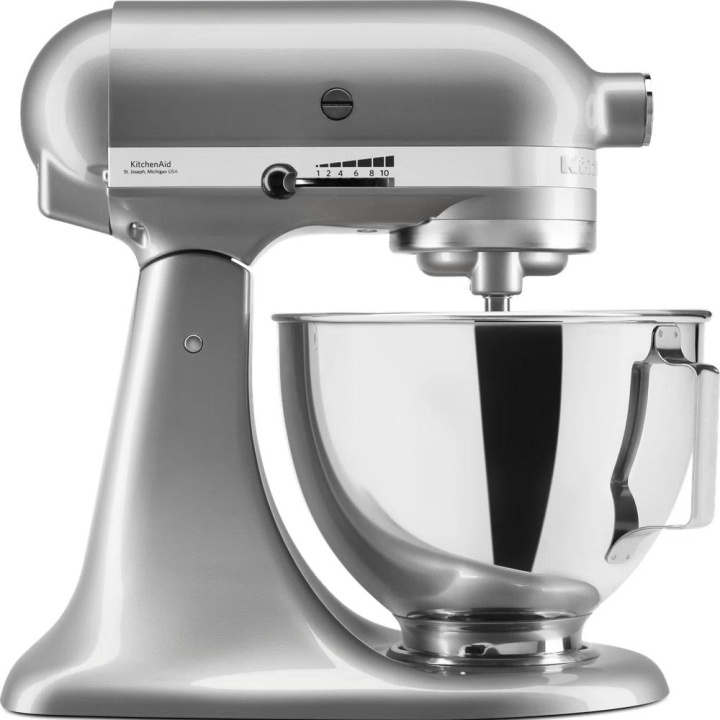 KitchenAid 5KSM95PSEMC 4,3L. Metallic Chrome in de groep HUISHOUDEN & TUIN / Huishoudelijke apparaten / Keukentools & -apparatuur / Voedselverwerkers bij TP E-commerce Nordic AB (C65362)