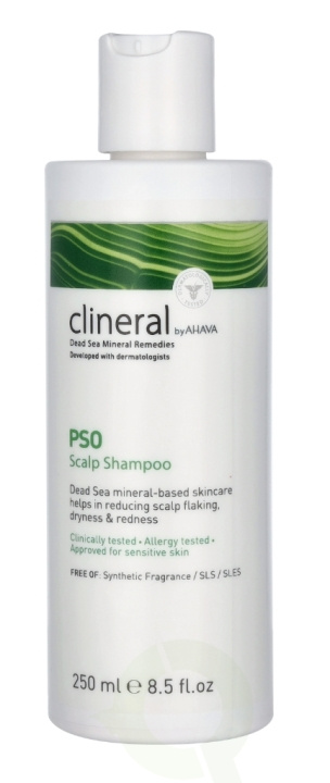 Ahava Clineral PSO Scalp Shampoo 250 ml in de groep BEAUTY & HEALTH / Haar & Styling / Haarverzorging / Shampoo bij TP E-commerce Nordic AB (C65441)