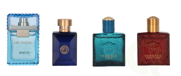 Versace Miniatures Set Men 20 ml in de groep BEAUTY & HEALTH / Cadeausets / Cadeausets voor hem bij TP E-commerce Nordic AB (C65479)