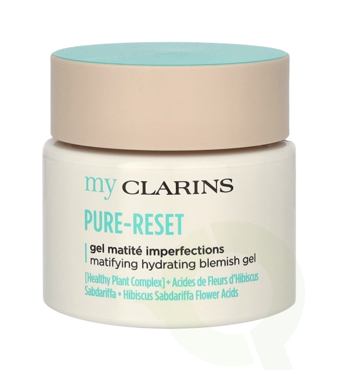 Clarins My Clarins Pure-Reset Matifying Hydrating Blem. Gel 50 ml in de groep BEAUTY & HEALTH / Huidsverzorging / Gezicht / Gezichtscrèmes bij TP E-commerce Nordic AB (C65495)