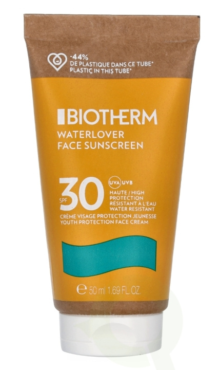 Biotherm Waterlover Face Sunscreen Cream SPF30 50 ml in de groep BEAUTY & HEALTH / Huidsverzorging / Zonnebank / Zonnebescherming bij TP E-commerce Nordic AB (C65536)