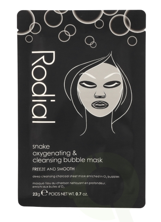 Rodial Snake Bubble Mask Set 88 g 4x22gr in de groep BEAUTY & HEALTH / Huidsverzorging / Gezicht / Maskers bij TP E-commerce Nordic AB (C65539)