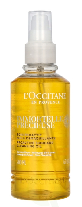 L\'Occitane Immortelle Precious Cleansing Oil 200 ml in de groep BEAUTY & HEALTH / Huidsverzorging / Gezicht / Schoonmaak bij TP E-commerce Nordic AB (C65570)