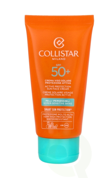 Collistar Active Protection Sun Face Cream SPF50+ 50 ml in de groep BEAUTY & HEALTH / Huidsverzorging / Zonnebank / Zonnebescherming bij TP E-commerce Nordic AB (C65578)