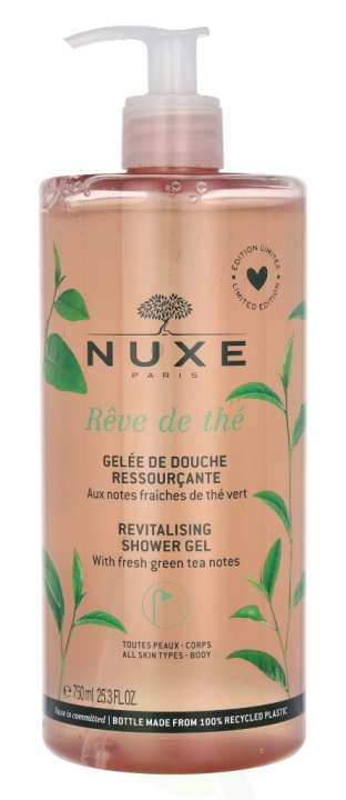 Nuxe Revitalising Shower Gel 750 ml Dream Tea in de groep BEAUTY & HEALTH / Huidsverzorging / Lichaamsverzorging / Bad- en douchegels bij TP E-commerce Nordic AB (C65586)