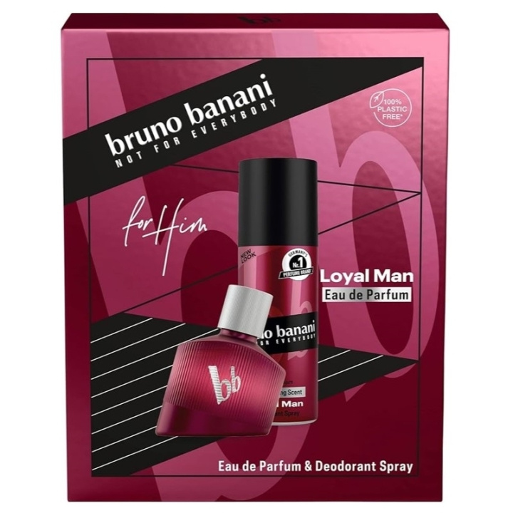 Bruno Banani Giftset Bruno Banani Loyal Man Edp 30ml + Deo Spray 50ml in de groep BEAUTY & HEALTH / Cadeausets / Cadeausets voor hem bij TP E-commerce Nordic AB (C65702)