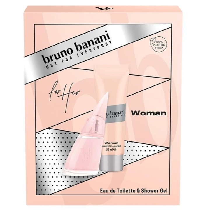 Bruno Banani Giftset Bruno Banani Woman Edt 30ml + Shower Gel 50ml in de groep BEAUTY & HEALTH / Cadeausets / Cadeausets voor haar bij TP E-commerce Nordic AB (C65705)