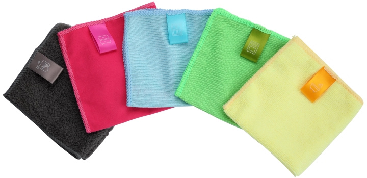 Nordic Quality Cleaning cloths, 5-pack in de groep HUISHOUDEN & TUIN / Schoonmaakproducten / Overige schoonmaakaccessoires bij TP E-commerce Nordic AB (C65790)