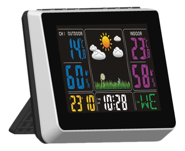 Nordic Quality Wireless weather station in-outdoor temperature in de groep HUISHOUDEN & TUIN / Ventilatoren & Klimaatproducten / Thermometers en weerstations bij TP E-commerce Nordic AB (C65794)