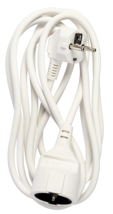 Nordic Quality Extension cord with grounding, 3m in de groep HUISHOUDEN & TUIN / Elektriciteit & Verlichting / Stekkerblokken bij TP E-commerce Nordic AB (C65812)