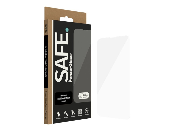 PanzerGlass SAFE Apple iPhone 13, 13 Pro, 14 in de groep SMARTPHONE & TABLETS / Mobielbescherming / Apple / iPhone 13 bij TP E-commerce Nordic AB (C65897)