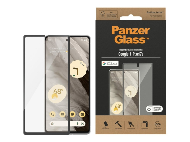 PanzerGlass Google Pixel 7a in de groep SMARTPHONE & TABLETS / Mobielbescherming / Google bij TP E-commerce Nordic AB (C65945)