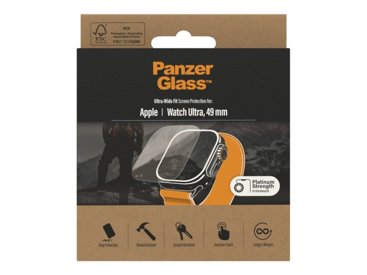 PanzerGlass Skærmbeskytter Smart watch Transparent Glas in de groep SPORT, VRIJE TIJD & HOBBY / Smartwatch & Activiteitsmeters / Smartwatches bij TP E-commerce Nordic AB (C65957)