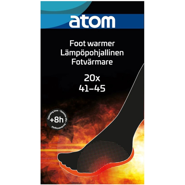 Atom Termisk innersula strl 41–45 20 st in de groep SPORT, VRIJE TIJD & HOBBY / Buitenrecreatie / Gadgets voor buitenrecreatie bij TP E-commerce Nordic AB (C66005)