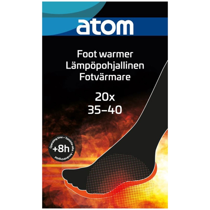 Atom Termisk innersula strl 35-40 20 st in de groep SPORT, VRIJE TIJD & HOBBY / Buitenrecreatie / Gadgets voor buitenrecreatie bij TP E-commerce Nordic AB (C66006)