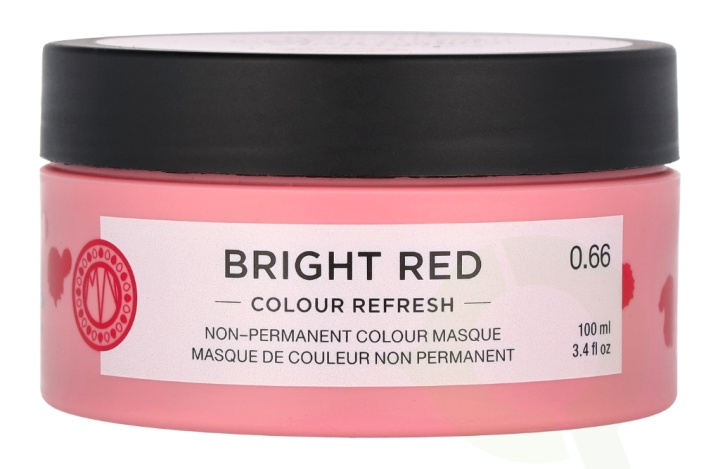 Maria Nila Colour Refresh Non-Pigmented Cream 100 ml 0.66 Bright Red/Sulphate Paraben Free in de groep BEAUTY & HEALTH / Haar & Styling / Haarverzorging / Haarmasker bij TP E-commerce Nordic AB (C66201)