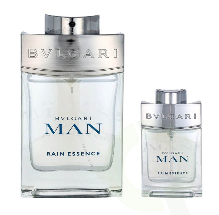 Bvlgari Man Rain Essence Giftset 115 ml Edp Spray 100ml/Edp Spray 15ml in de groep BEAUTY & HEALTH / Cadeausets / Cadeausets voor hem bij TP E-commerce Nordic AB (C66224)