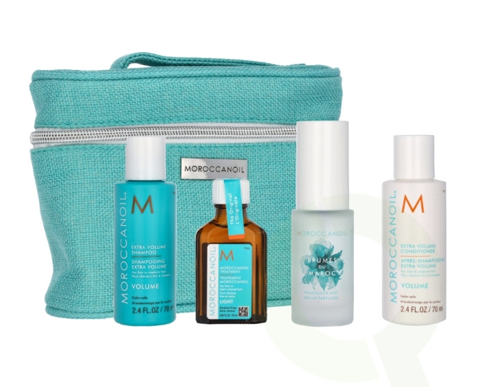 Moroccanoil Mini Travel Hydration Set 240 ml Shampoo 70ml/Conditioner 70ml/Mask 75ml/Treatment 25ml in de groep BEAUTY & HEALTH / Cadeausets / Cadeausets voor hem bij TP E-commerce Nordic AB (C66228)