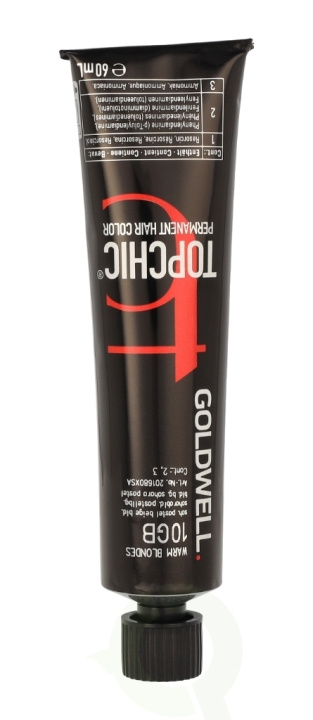 Goldwell Topchic Tube 60 ml 10Gb in de groep BEAUTY & HEALTH / Haar & Styling / Haarverzorging / Haarverf / Haarverf & Kleurbommen bij TP E-commerce Nordic AB (C66265)