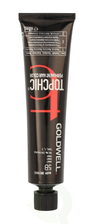 Goldwell Topchic Tube 60 ml 5B in de groep BEAUTY & HEALTH / Haar & Styling / Haarverzorging / Haarverf / Haarverf & Kleurbommen bij TP E-commerce Nordic AB (C66266)