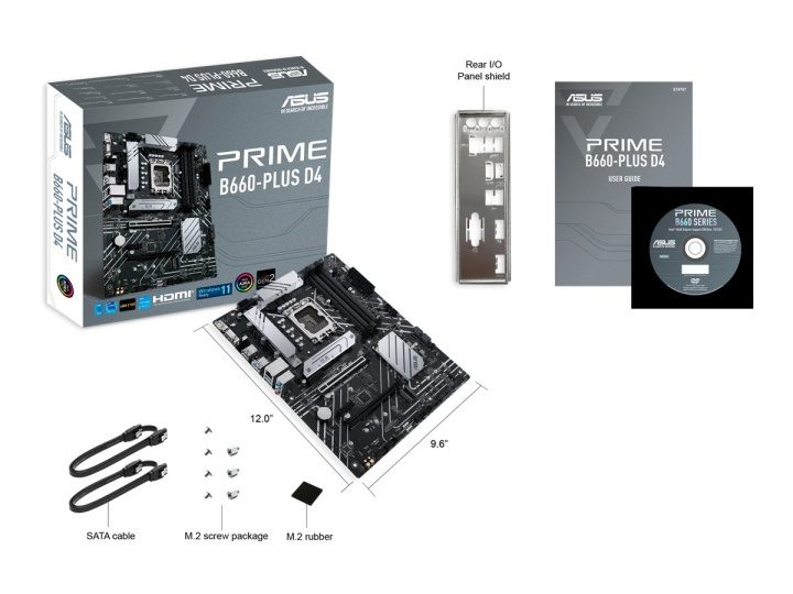 ASUS PRIME B660-PLUS D4 ATX LGA1700 Intel B660 in de groep COMPUTERS & RANDAPPARATUUR / Computeronderdelen / Moederbord bij TP E-commerce Nordic AB (C66311)