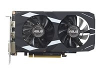 ASUS Dual GeForce GTX 1650 4GB EVO 4GB OC Edition in de groep COMPUTERS & RANDAPPARATUUR / Computeronderdelen / Grafische kaart bij TP E-commerce Nordic AB (C66357)