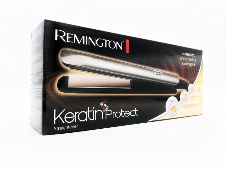 Remington Hair Straightener S8540 Keratin Protect in de groep BEAUTY & HEALTH / Haar & Styling / Stylingtools / Stijltangen bij TP E-commerce Nordic AB (C66373)