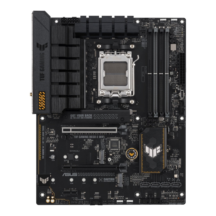 ASUS TUF GAMING B650-E WIFI ATX Socket AM5 AMD B650 in de groep COMPUTERS & RANDAPPARATUUR / Computeronderdelen / Moederbord bij TP E-commerce Nordic AB (C66470)