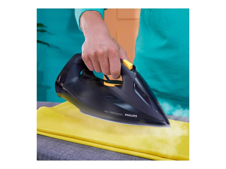 Philips Azur 7000 Series DST7060 Steam iron 3000W Blue Yellow in de groep HUISHOUDEN & TUIN / Kledingverzorging / Strijkijzers bij TP E-commerce Nordic AB (C66562)