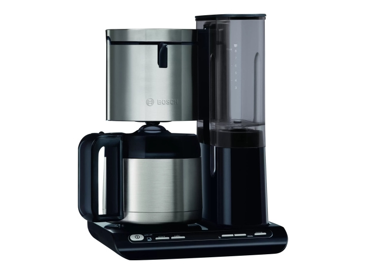 Bosch Styline TKA8A683 Kaffemaskin Svart in de groep HUISHOUDEN & TUIN / Huishoudelijke apparaten / Koffiezetapparaten en accessoires / Koffiezetapparaten bij TP E-commerce Nordic AB (C66603)