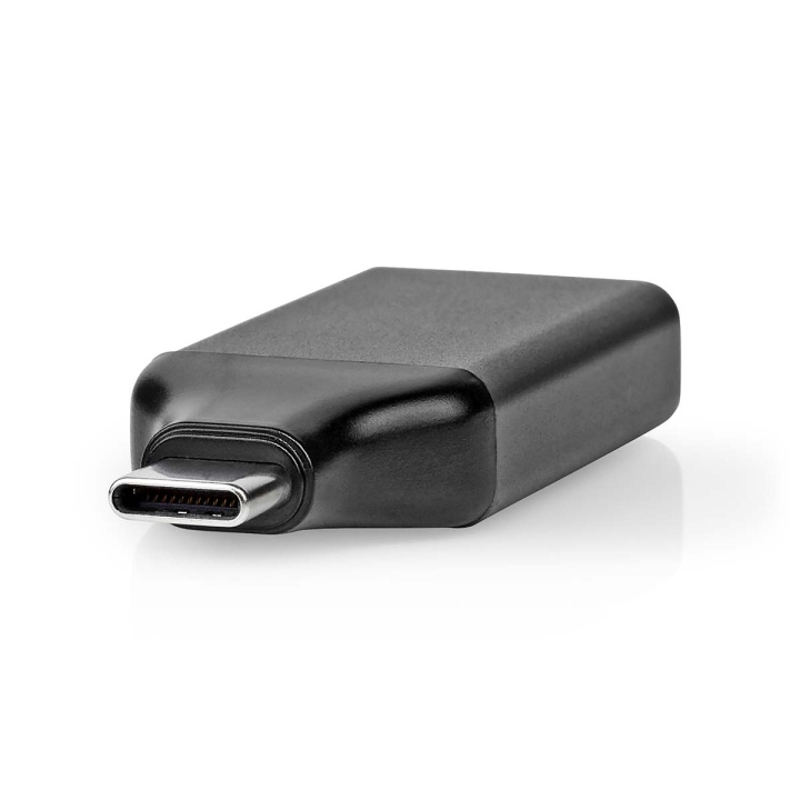 Nedis USB-C™ Adapter | USB 3.2 Gen 1 | USB-C™ Male | HDMI™ Output | 4K@60Hz | Rond | Vernikkeld | Grijs / Zwart | Doos in de groep SMARTPHONE & TABLETS / Opladers & Kabels / Adapters bij TP E-commerce Nordic AB (C66688)