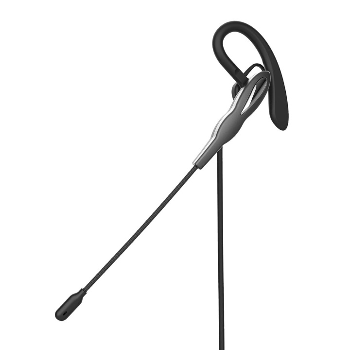 Nedis PC-Headset | In-Ear | Mono | USB Type-A / USB Type-C™ | Inklapbare Microfoon | Grijs / Zwart in de groep COMPUTERS & RANDAPPARATUUR / Computeraccessoires / Koptelefoon bij TP E-commerce Nordic AB (C66693)