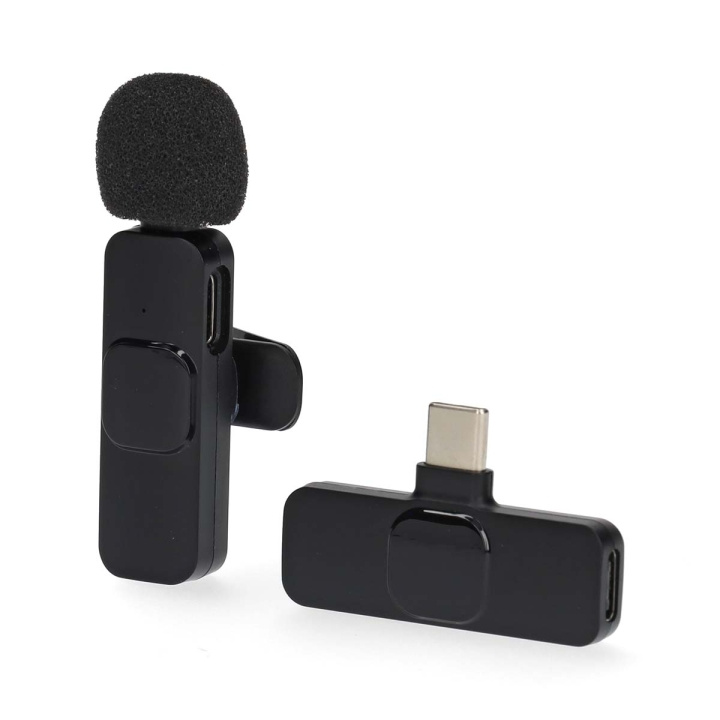 Nedis Microfoon | Gebruikt voor: Notebook / Smartphone / Tablet | Draadloos / USB Type-C™ | USB-C™ Female | Aan/uit knop in de groep COMPUTERS & RANDAPPARATUUR / Computeraccessoires / Microfoons bij TP E-commerce Nordic AB (C66694)