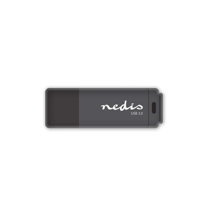 Nedis Flash Drive | 256 GB | USB Type-A | Leessnelheid: 80 MB/s | Schrijfsnelheid: 10 MB/s in de groep HOME ELECTRONICS / Opslagmedia / USB-geheugen / USB 3.2 bij TP E-commerce Nordic AB (C66705)