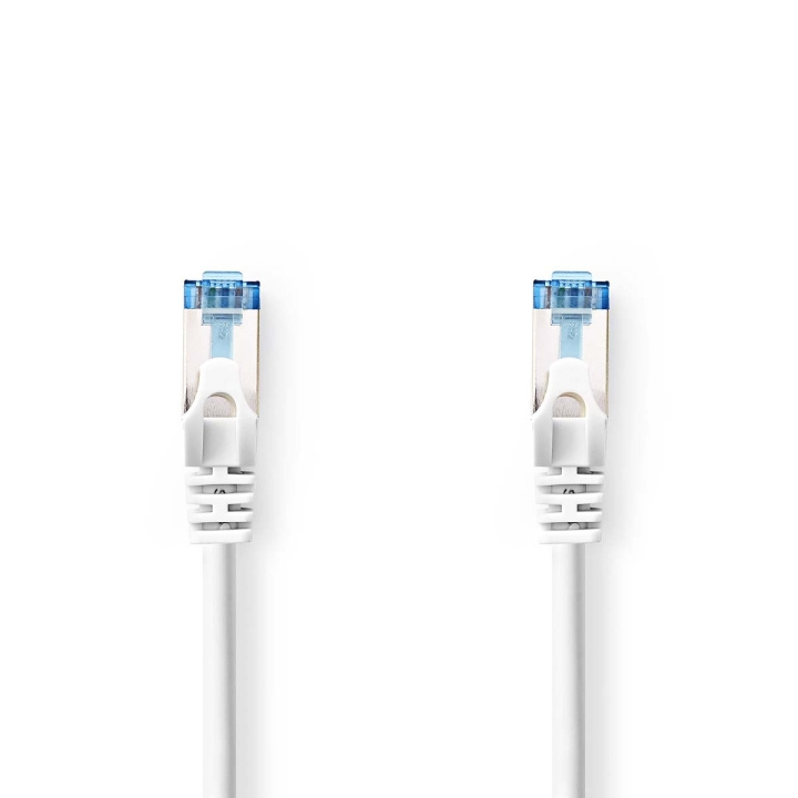 Nedis CAT6a netwerkkabel | S/FTP | RJ45 Male | RJ45 Male | 0.25 m | Snagless | Rond | LSZH | Wit | Label in de groep COMPUTERS & RANDAPPARATUUR / Computerkabels / Netwerkkabels / Cat6 bij TP E-commerce Nordic AB (C66727)