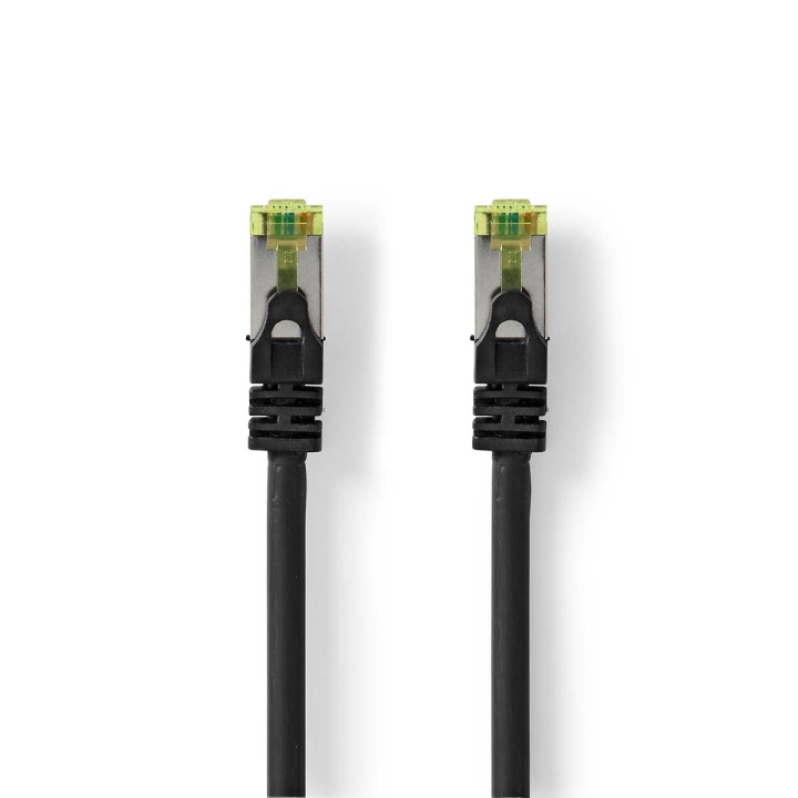 Nedis CAT7 Netwerkkabel | S/FTP | RJ45 Male | RJ45 Male | 2.00 m | Snagless | Rond | LSZH | Zwart | Label in de groep COMPUTERS & RANDAPPARATUUR / Computerkabels / Netwerkkabels / Cat7 bij TP E-commerce Nordic AB (C66728)