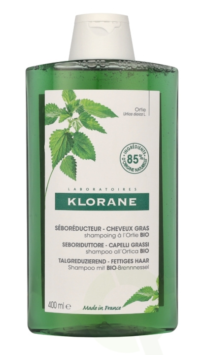 Klorane Oil Control Shampoo With Nettle 400 ml For Oily Hair in de groep BEAUTY & HEALTH / Haar & Styling / Haarverzorging / Shampoo bij TP E-commerce Nordic AB (C66760)