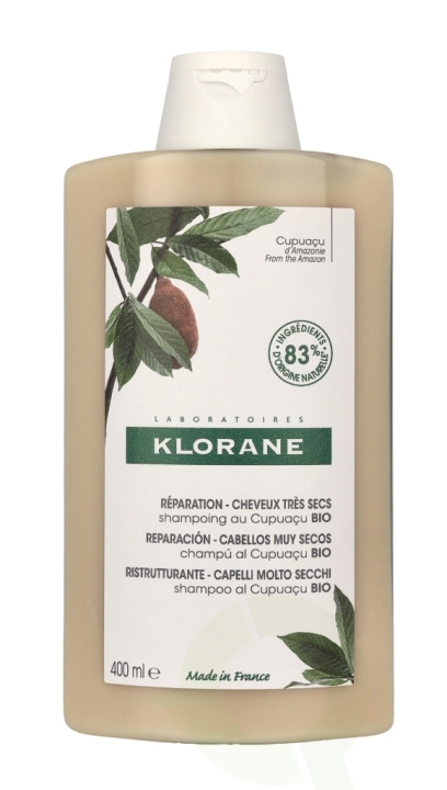 Klorane Nour. & Reparing Shampoo With Organic Cupuacu Butter 400 ml Very Dry Hair in de groep BEAUTY & HEALTH / Haar & Styling / Haarverzorging / Shampoo bij TP E-commerce Nordic AB (C66762)