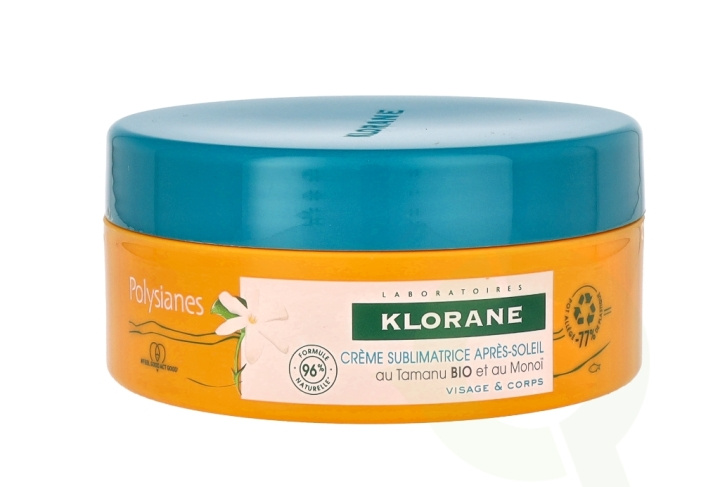 Klorane Polysianes After Sun Sublimating Cream 200 ml in de groep BEAUTY & HEALTH / Huidsverzorging / Zonnebank / Zonnebescherming bij TP E-commerce Nordic AB (C66773)