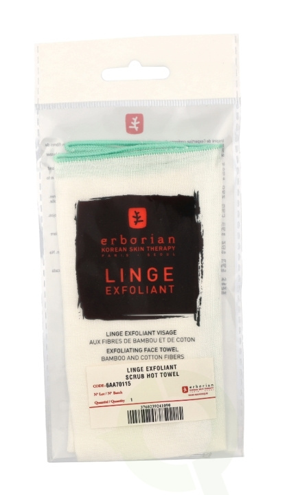 Erborian Linge Exfoliating Face Towel 0 in de groep BEAUTY & HEALTH / Huidsverzorging / Gezicht / Schoonmaak bij TP E-commerce Nordic AB (C66775)