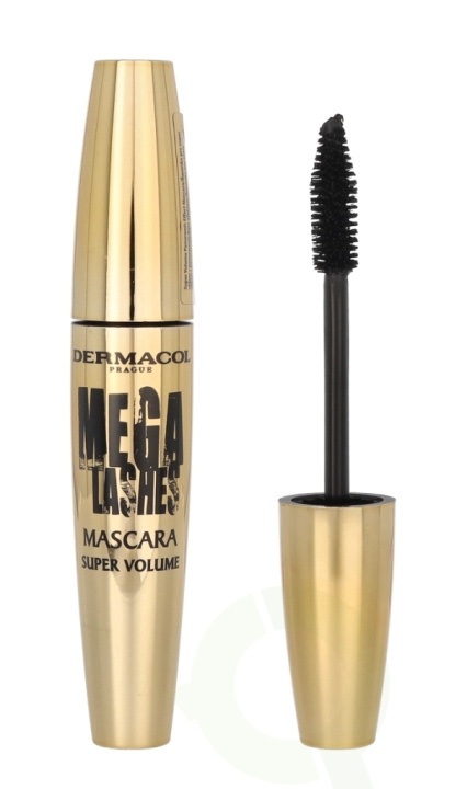 Dermacol Mega Lashes Super Volume Mascara 13 ml Black in de groep BEAUTY & HEALTH / Makeup / Ogen & Wenkbrauwen / Mascara bij TP E-commerce Nordic AB (C66802)