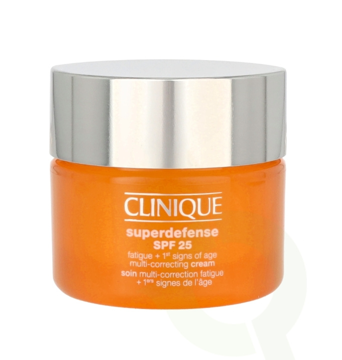 Clinique Superdefense Multi-Correcting Cream SPF25 30 ml Very Dry to Dry Combination 1,2 in de groep BEAUTY & HEALTH / Huidsverzorging / Gezicht / Gezichtscrèmes bij TP E-commerce Nordic AB (C66852)