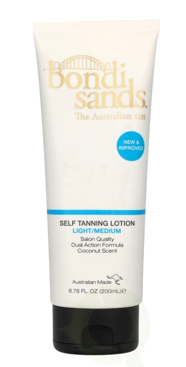 Bondi Sands Self Tanning Lotion 200 ml Light/Medium in de groep BEAUTY & HEALTH / Huidsverzorging / Zonnebank / Bruin zonder zon bij TP E-commerce Nordic AB (C66879)