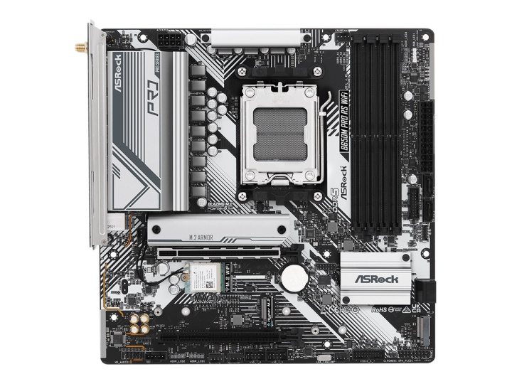 ASRock B650M Pro RS WiFi Micro-ATX AM5 AMD B650 in de groep COMPUTERS & RANDAPPARATUUR / Computeronderdelen / Moederbord bij TP E-commerce Nordic AB (C66962)