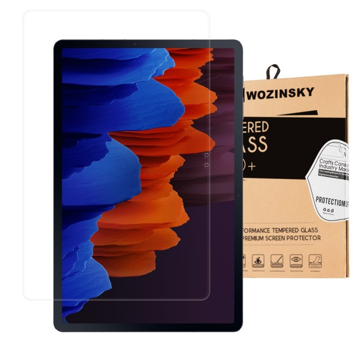 Wozinsky Skärmskydd 9H Transparent för Galaxy Tab S7+/S7 FE in de groep SMARTPHONE & TABLETS / Tablet bescherming / Samsung tablets bij TP E-commerce Nordic AB (C66989)